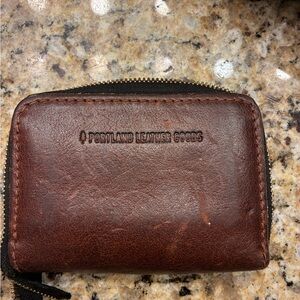 Portland Leather Goods Brown Wallet